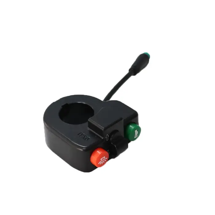 Scooter électrique étanche guidon phare klaxon clignotant interrupteur pour KUGOO M4/PRO