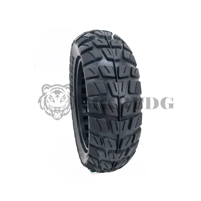 Scooter électrique auto-équilibrage voiture 10 pouces 10x2.70-6.5 pneu solide universel antidéflagrant Non pneumatique