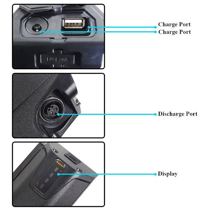 Batterie de vélo électrique lithium-ion 36V 10.4Ah 14Ah pour Nakamura E-Summit 750 E-fit 150 E-City 100 E-Cliff JC-JYS