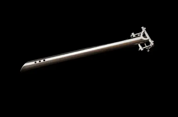 Tige de selle de vélo en titane modèle Balance 27,2 ou 31,6 mm 350 400 mm