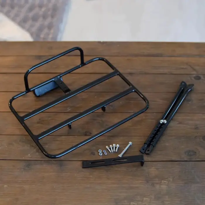 Support à pizza avant de vélo 35x27cm, pour vtt 20-29 pouces 700C gravier, étagère avant de vélo de