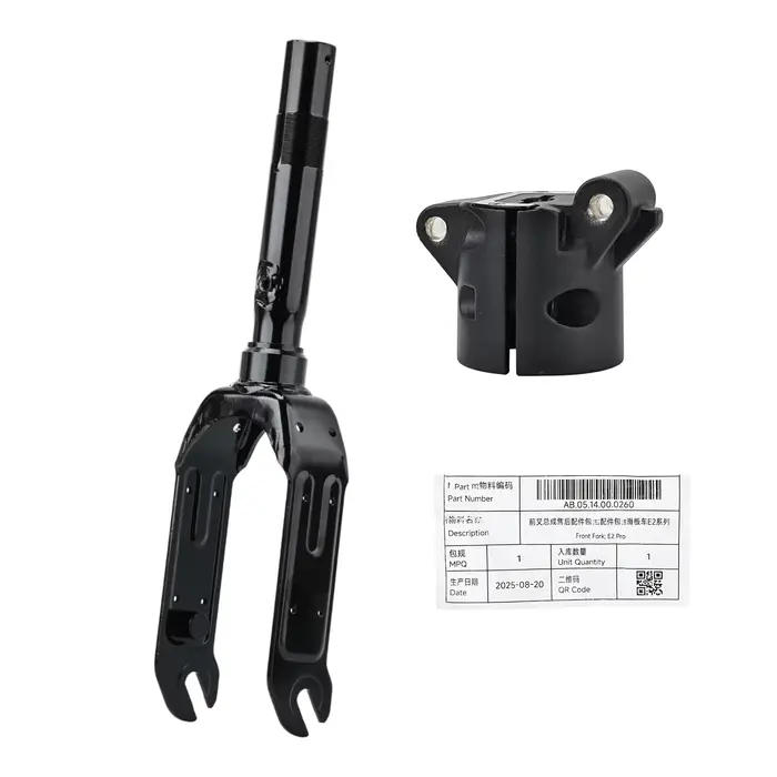 Fourche avant d'origine pour Scooter électrique Segway E2 Pro, support de roue avant, accessoires et