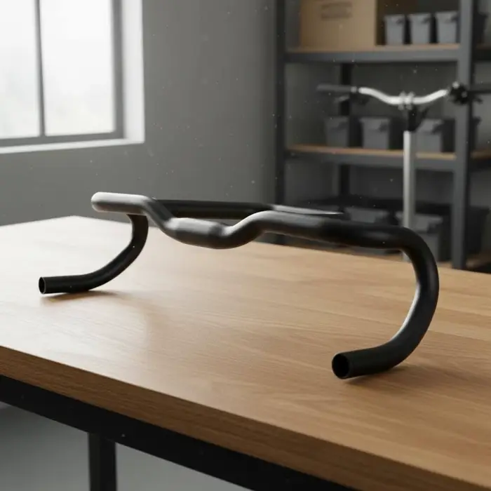 Guidon de vélo de gravier ergonomique à poignées évasées, multi-positions, pour le touring