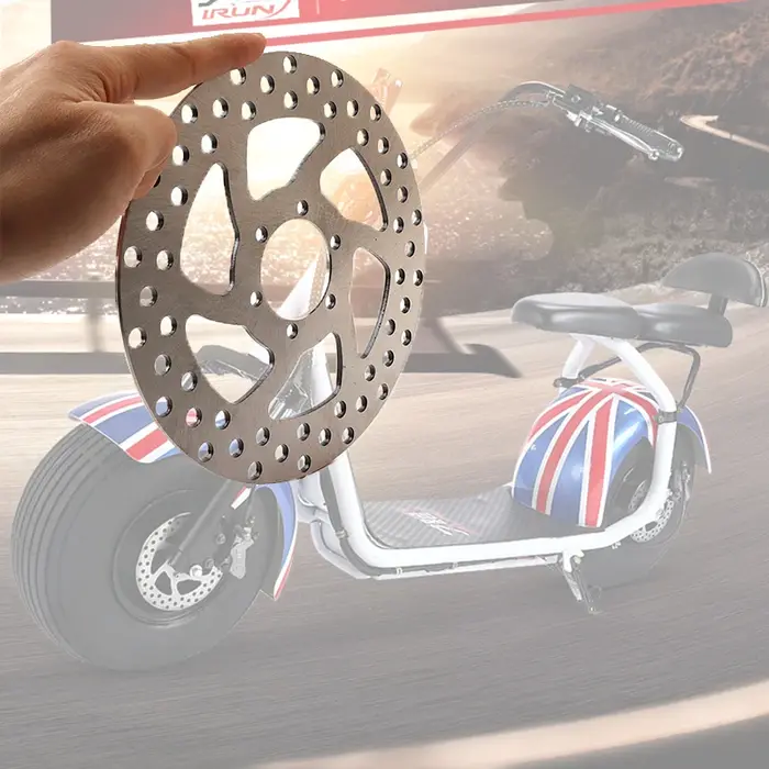 Disque de frein à disque pour vélos électriques, diamètre intérieur 38mm, adapté aux préservatifs él