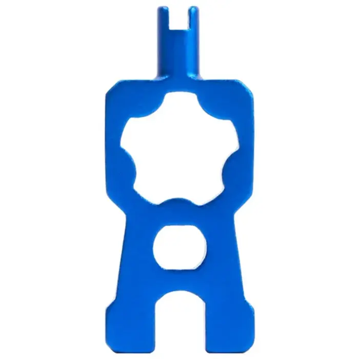 Outil de réparation de valve de vélo portable 4 en 1