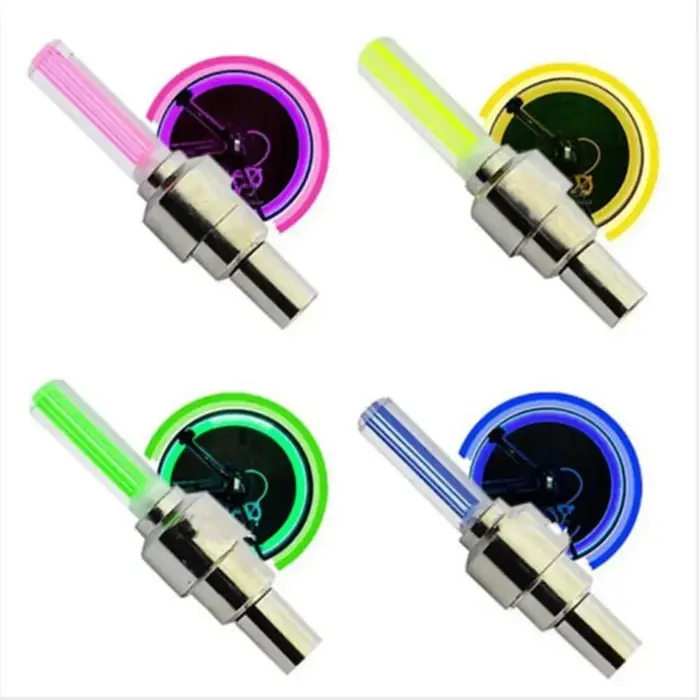 2 pièces lumières de vélo capteur de mouvement LED lumières avec piles pour route vtt VTT pneu pneu 