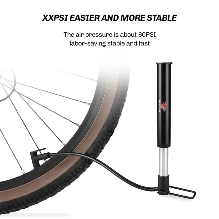 Pompe à air pour vélo de route