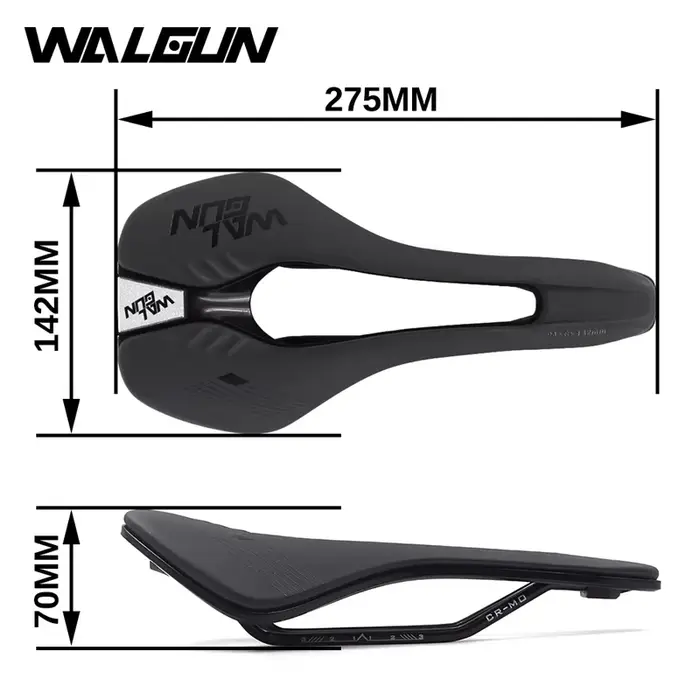 WALGUN WG762 selle wheelie vélo 142mm vtt ultraléger course hommes femmes siège professionnel TT Triathlon