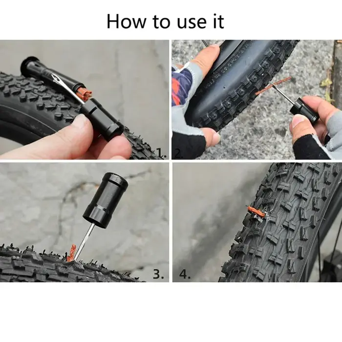 Outils de réparation de pneus de vélo de route vtt