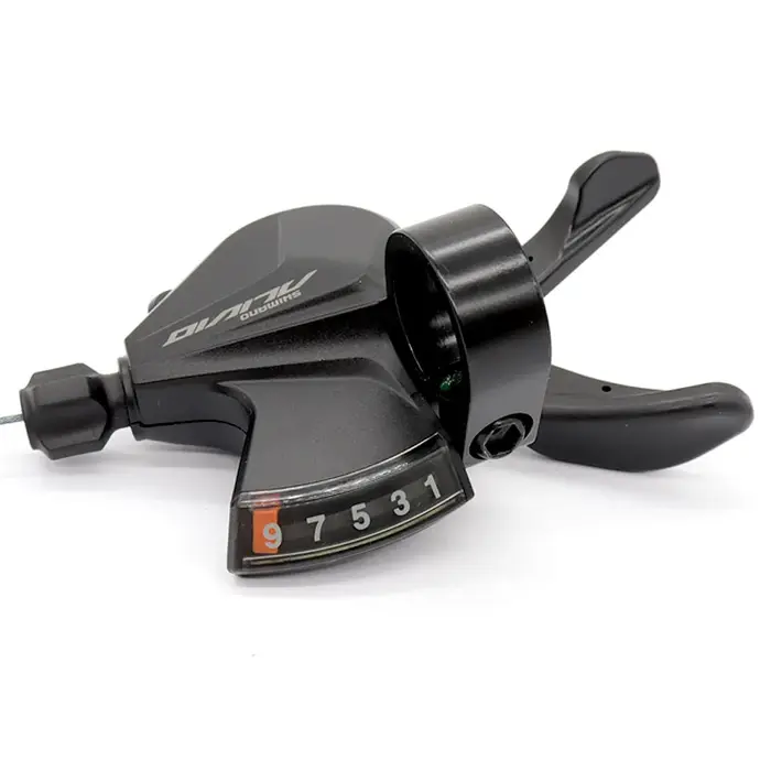 SHIMANO Alivio 9 vitesses SL M3100 droit Rapidfire Plus levier de changement de vitesse bande de serrage 9v vtt vélo