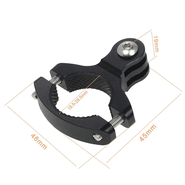 Support de guidon de vélo en aluminium pour moto, pour GoPro 13 12 10 9 8 7 Yi 4K Eken Sjcam, access