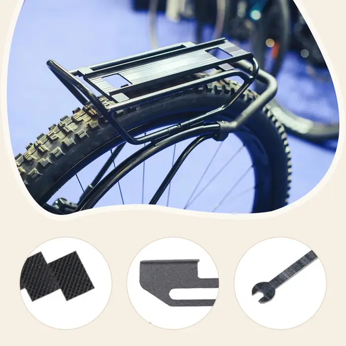Support de feu arrière de vélo