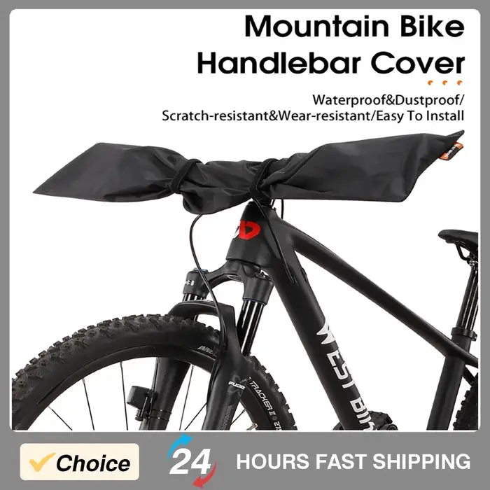 Housse de protection pour guidon de vélo