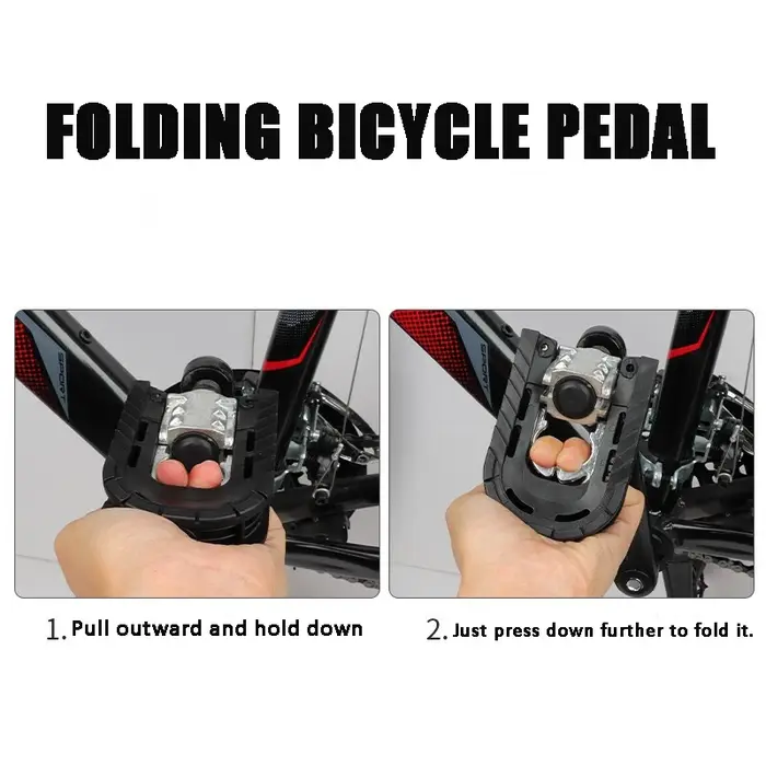 Pédale de vélo pliable – Pédales de vélo universelles