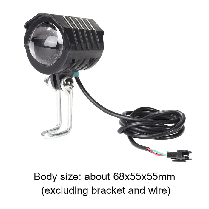 Ebike e-bike 36V 48V 60V 80V vélo électrique lumière avec klaxon étanche Scooters moto phare klaxon ensemble phare avant