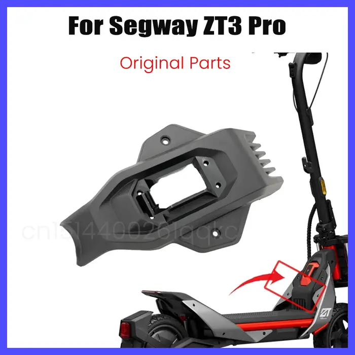 Couvercle en plastique ZT3 d'origine pour tube incliné supérieur pour trottinette électrique Segway ZT3 Pro