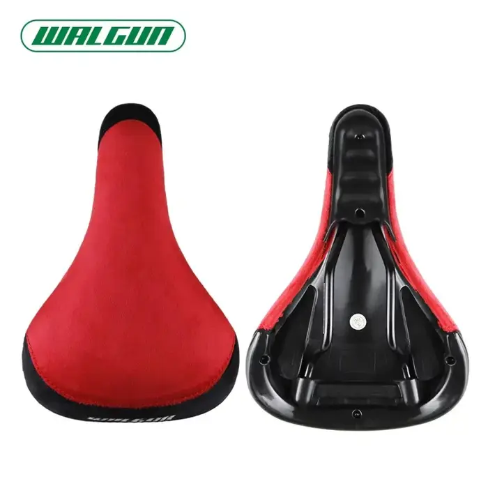 Selle de vélo en flanelle WALGUN BMX, siège brodé pour Dirt Jump, Freestyle, Downhill et VTT