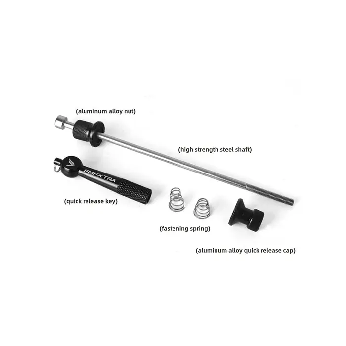 Nouveau levier de brochette de vélo à dégagement rapide