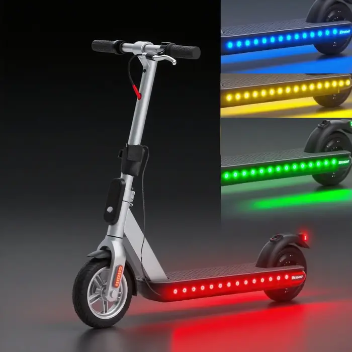 Bande lumineuse LED pour scooter électrique