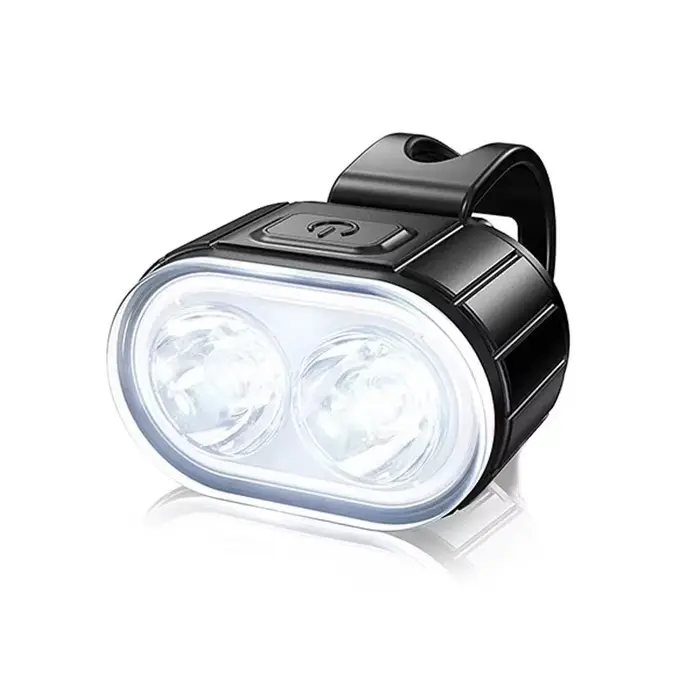 Kit d'éclairage LED pour vélo - Feux avant et arrière pour vélo