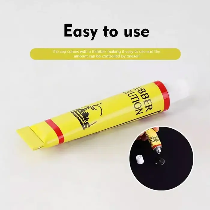 Lot de 5 Colles de Réparation pour Pneus de Vélo