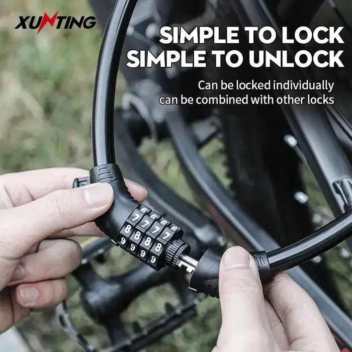 Xunting – câble de verrouillage de vélo 54cm