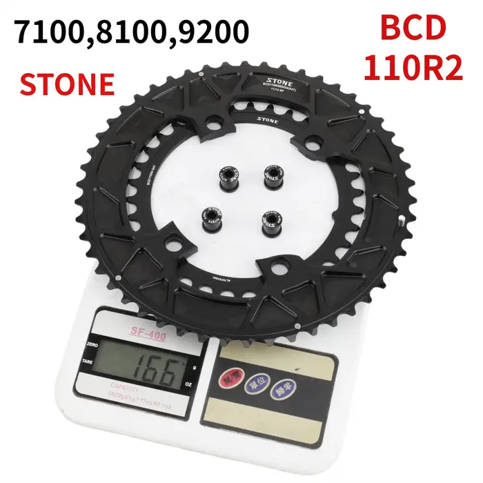 Double plateau rond pour vélo de route