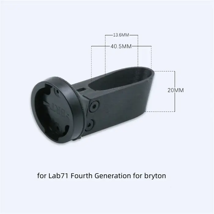 Support de lampe de tige de selle de vélo de route