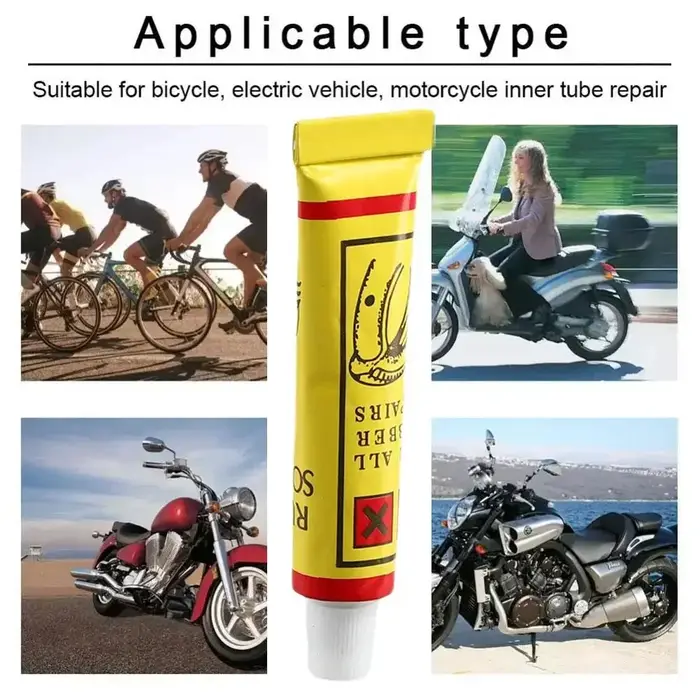 Kit de patchs pour pneus de vélo