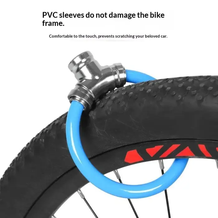 Nouveau cadenas antivol pour vélo avec 2 clés