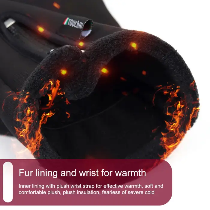 Gants de cyclisme avec prise en charge USB du bout des doigts et des écrans tactiles