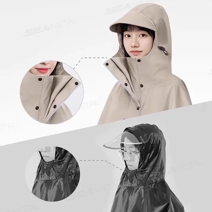 SEAMETAL – veste imperméable de cyclisme unisexe