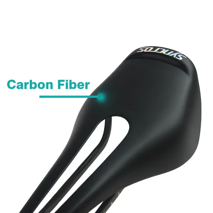 Syncros-Selle de vélo entièrement en fibre de carbone chromée