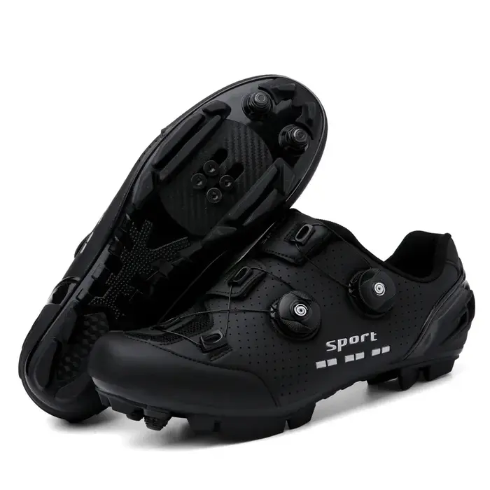 Nouvelles chaussures de cyclisme vtt femmes rose haute qualité antidérapant autobloquant chaussures