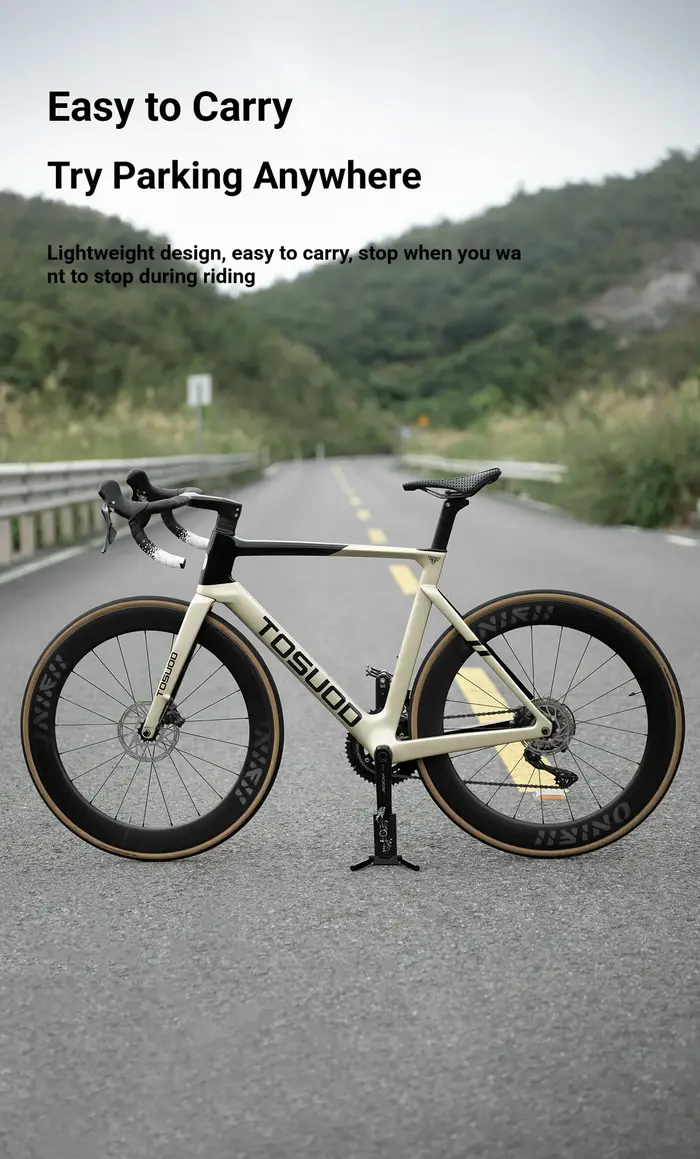 TOSUOD Repose-pieds portable pour vélo