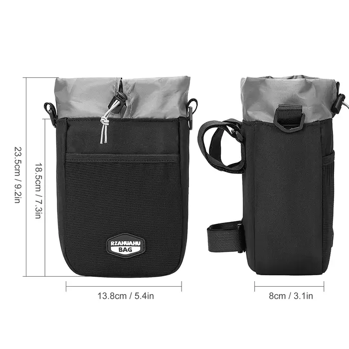 Porte-bouteille isotherme pour guidon de vélo