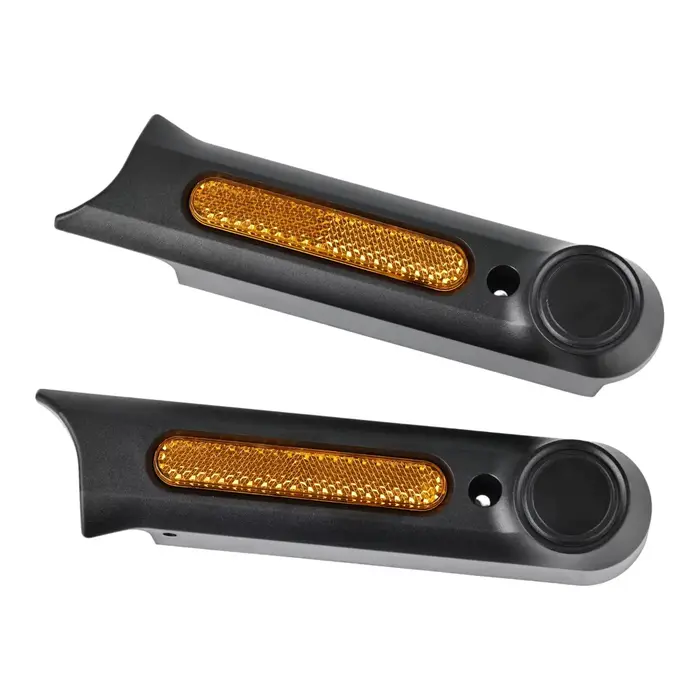 Réflecteur latéral pour trottinette électrique Segway MAX G3 F3 F3 Pro F2 F2 Pro E3 E3 Pro GT1 GT2 – Cache de fourche arrière réfléchissant