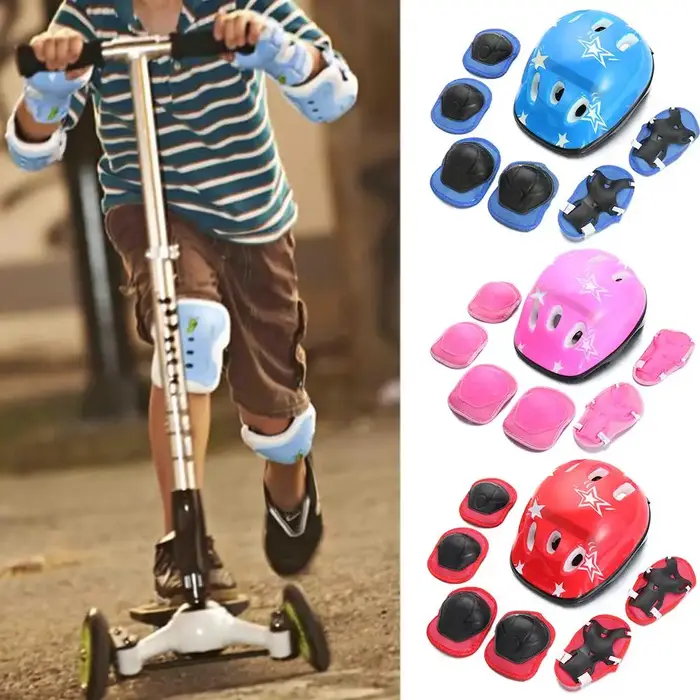 Ensemble d'équipement de protection de vélo pour enfants