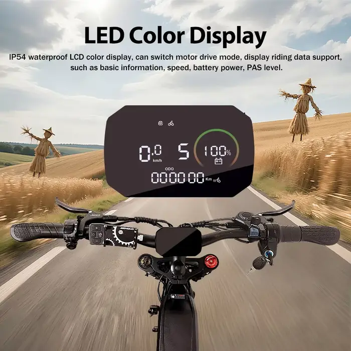 Vélo électrique tout-terrain DEEPOWER S8Advance 3500W48V60A
