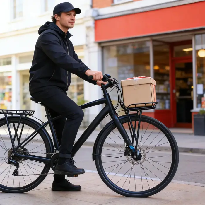 Porte-bagages avant pour vélo