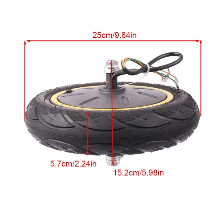 Moteur de roue arrière 350W pour trottinette électrique Ninebot Max G30