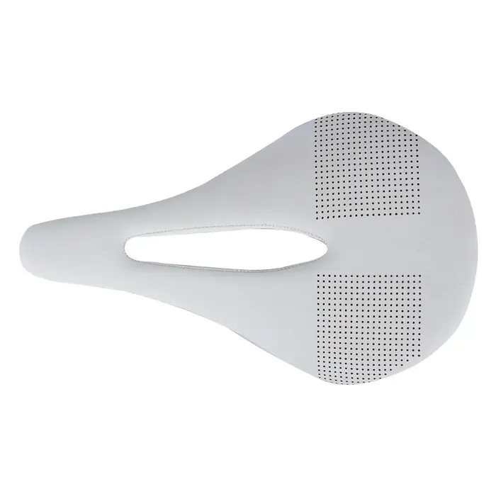 Selle de vtt de route en Fiber de carbone, Super légère, coussins en cuir, siège de vélo, utiliser d