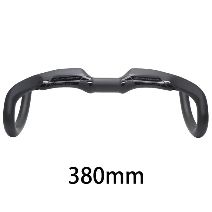 Vitchey T1000 Aero gravier guidon noir mat moitié routage interne guidon de vélo de route pour Cyclo