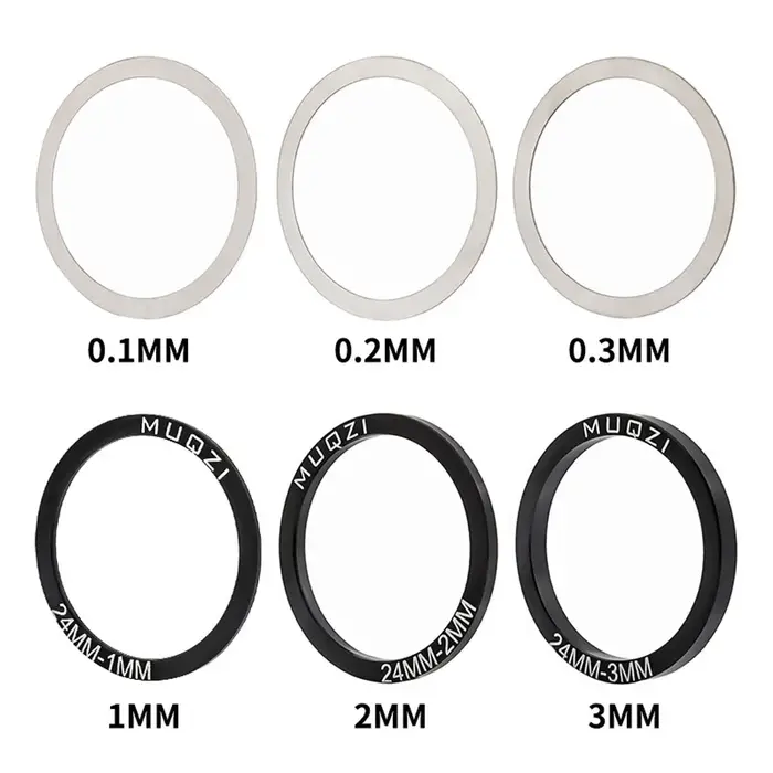 Rondelles de support inférieur de vélo, pièces de rechange, rondelle de pédalier 24/29/30mm pour BB8
