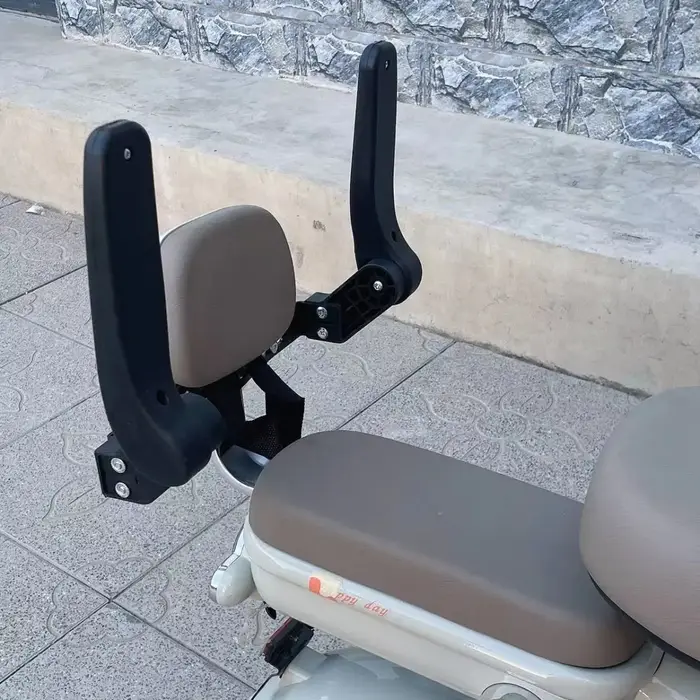 Nouveau vélo électrique pliable siège arrière pour enfants barrière de sécurité Anti-chute type de levage étanche
