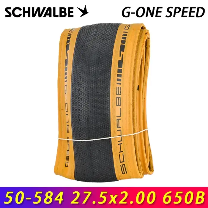 SCHWALBE Original G-ONE vitesse 27.5x2.00 650B pliant Tubeless pneu de vélo pour route vtt ville rétro
