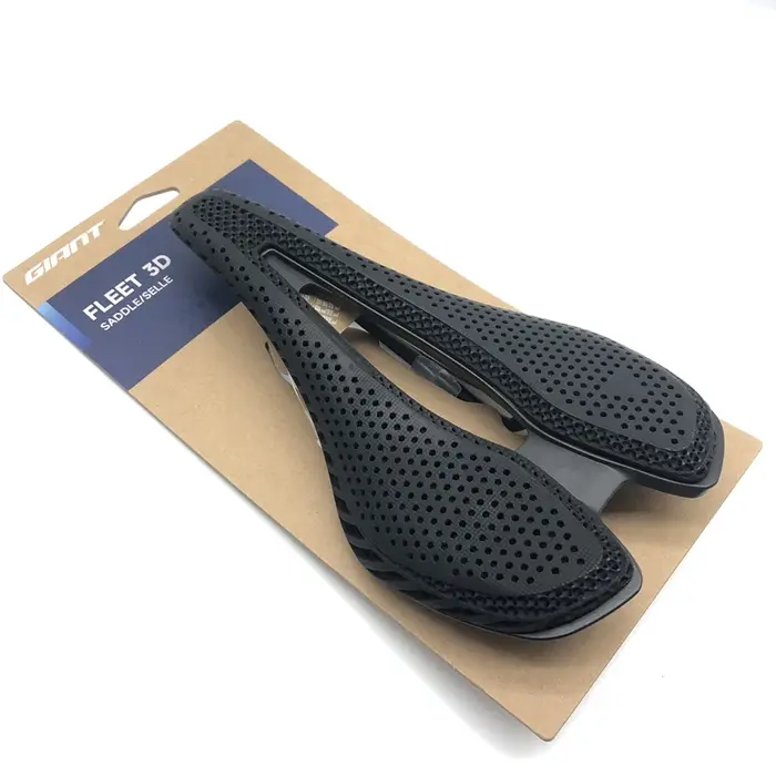 GIANT FLEET 3D imprimé Selle vélo 3D siège ultraléger NYLON fibre creux confortable respirant vtt gravier