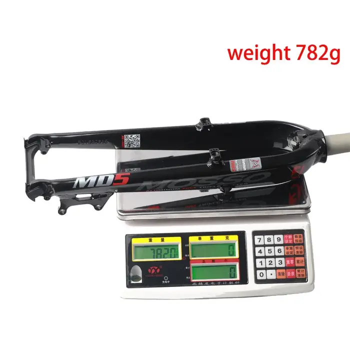VTT vélo VTT 26 27.5 29 fourche rigide frein à disque M5 MD5 M5L M5SL QR droit/conique en alliage d'aluminium coupe-vent cyclisme