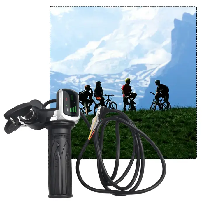 Améliorez votre conduite avec le guidon de poignée d'accélérateur 36/48V E Bike