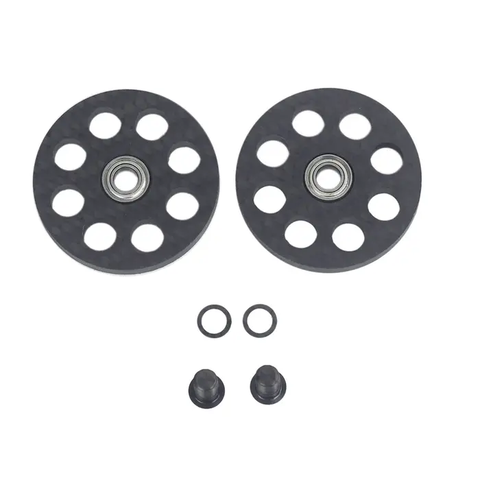 Aceoffix-Carbon Easy Wheels pour Brompton 3SIXTY, roulement de vélo pliant 360 avec roue EZ à boulon